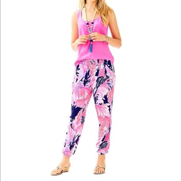 Lilly Pulitzer Piper Pant Pink - Picture 2 of 6